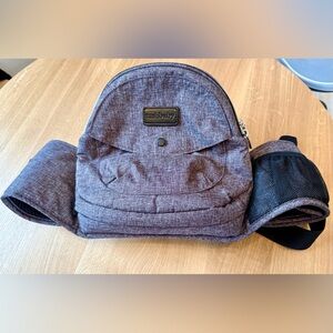 Tushbaby Gray Baby Hip Carrier Like New